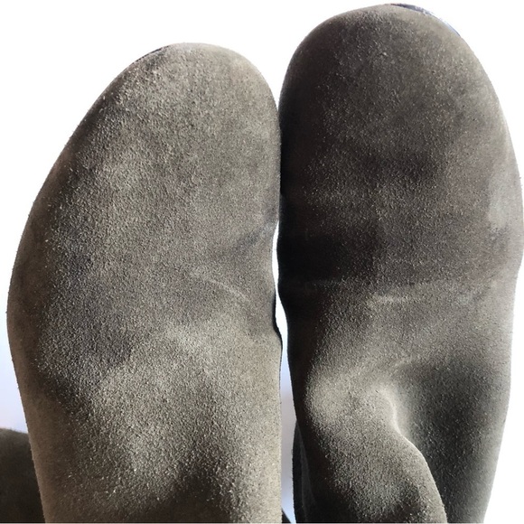 M&S Autograph Suede Block Heel Over the Knee Boots - Picture 8 of 16